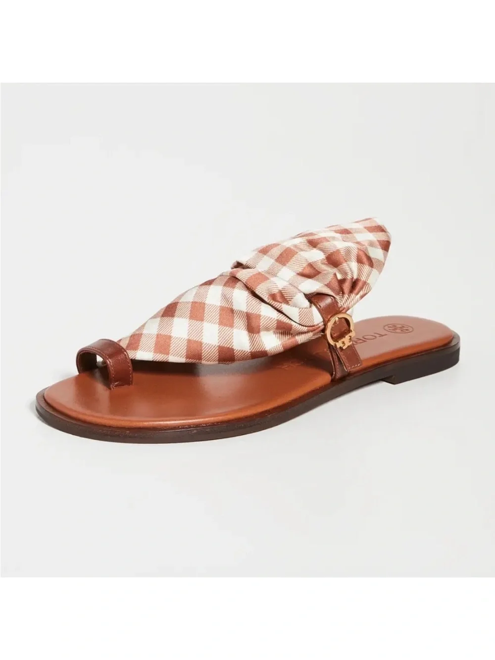New in Box Tory Burch Selby Scarf Sandal Sz 8